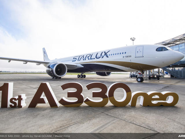 STARLUX launches widebody fleet with first A330neo | Airbus